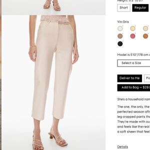 Aritiza Cropped Wilfred